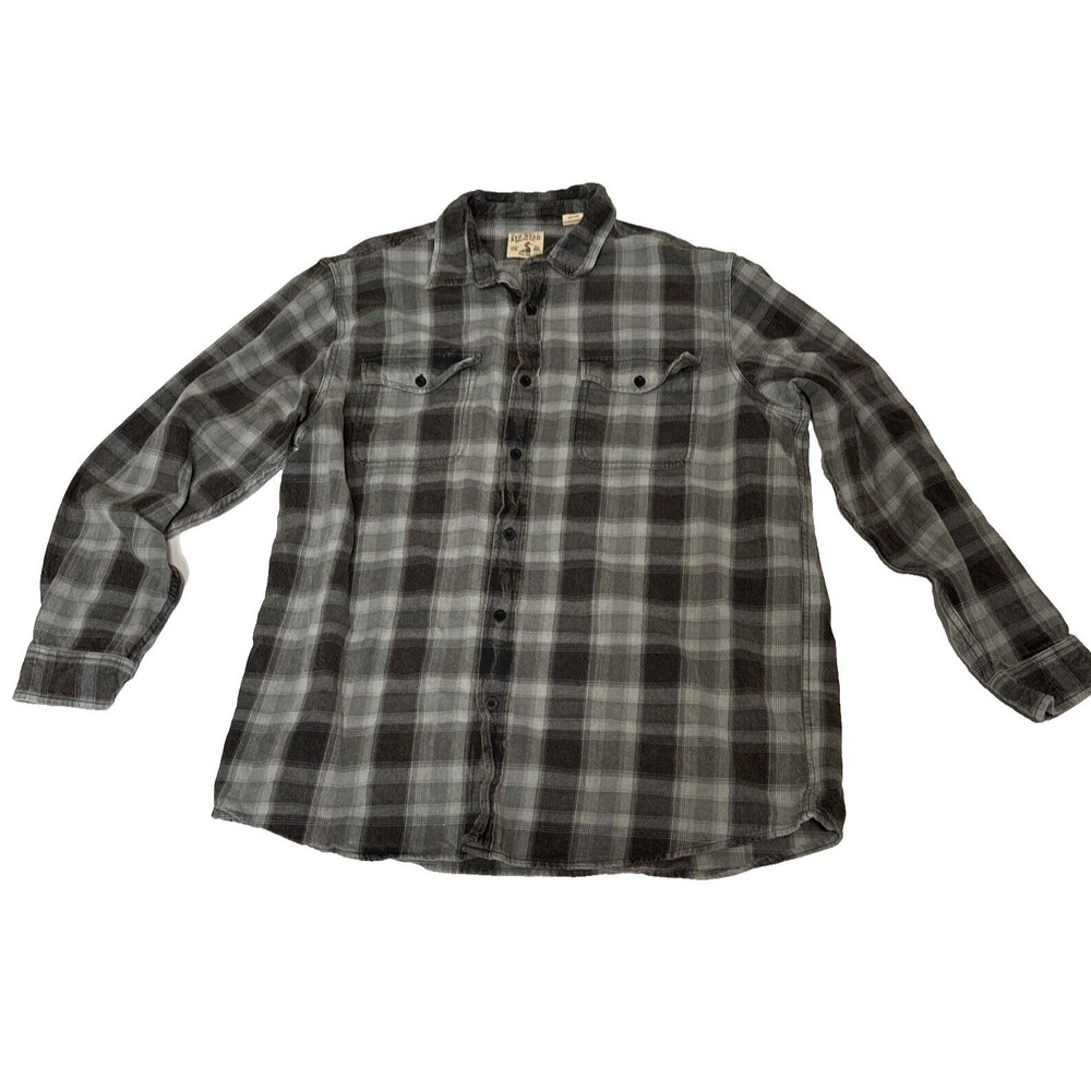 Red Head Brand Co. Plaid Flannel Men's XLarge Long Sleeve Button Down Up Shirt